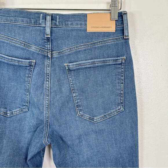 Citizens of Humanity Womens Size 27 Isola High-Rise Straight Slim Crop Jeans - Picture 13 of 16